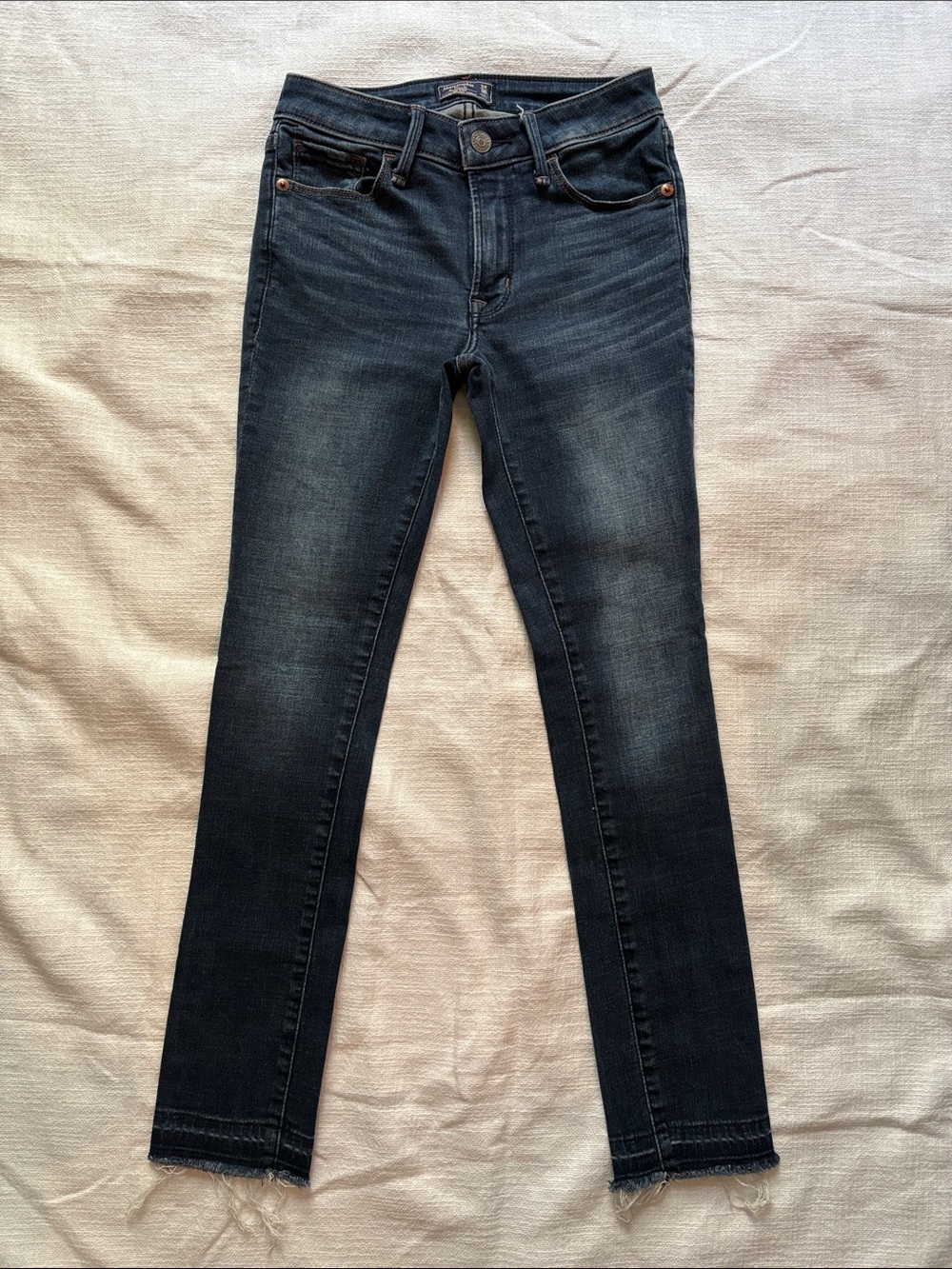 Abercrombie & Fitch Dark Blue Skinny Jeans